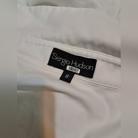 💜Sergio Hudson Asymmetrical Button Up Dress💜 - Picture 12 of 12